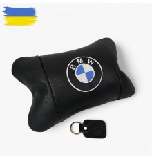 Ортопедична авто подушка BMW з натуральної шкіри – для комфорту в машині