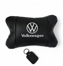 Шкіряна подушка на підголівник Volkswagen – ортопедична для авто