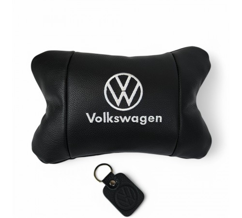 Шкіряна подушка на підголівник Volkswagen – ортопедична для авто